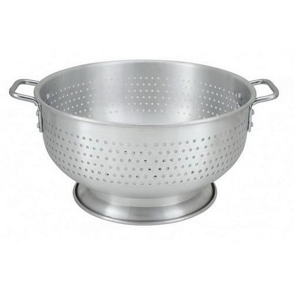 Winco Aluminium Colander with Base, 16 Quart -- 1 each