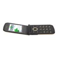 thumbnail image 2 of Teléfono con tapa G9000 desbloqueado, GSM, doble SIM, 4800 mAh, 100-240 V, 2G, con tapa para personas mayores, enchufe estadounidense dorado, 2 of 5