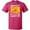 Cyber Pink, variant on Established January 6, 1912 New Mexico Flag T-Shirt