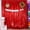 Red, variant on GameXcel 6FT x 6FT Sequin Photography Backdrop Curtain for Party Decoration, Black