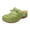 Green, variant on Sandals Women Dressy Summer Comfortable Wedg𝖾 Closed Toe 𝖲lip-on Slippers Solid Round Toe Hollow Breathable Soft Toe Slides Sandal Outdoor Casual Shoes