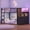 Walnut, variant on Afuhokles Bunk Bed Twin Over Twin with 6 Large Fabric Drawers and 4 Wooden Storage Bookshelf Organizer, Loft Bed with LED Lights, Pink
