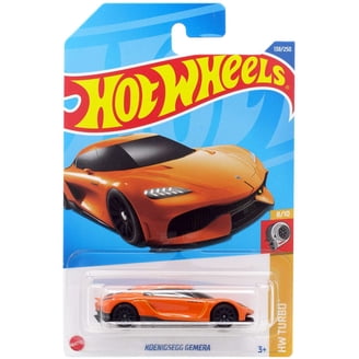 Hot Wheels McLaren Elva Bleue 1/64 - Carte Europe 2022 - Série Exotics - Très Bon État