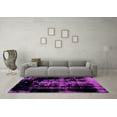 thumbnail image 3 of Ahgly Company Indoor Rectangle Abstract Pink Modern Area Rugs, 2' x 4', 3 of 4