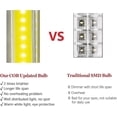 thumbnail image 3 of [new Version] Super Bright Led Portable Desk Lamp Travel Lamp :foldable, Touch Sensitive Control, 3 Adjustable Brightness Levels, Battery And Usb Po, 3 of 5