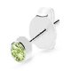 thumbnail image 1 of Pendiente clásico de piedra Yuxing Verde 2 mm, 1 of 5