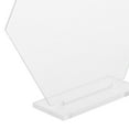 thumbnail image 3 of unbranded 18Jgo Marcadores Acrílicos Para En Forma Hexagonal Transparente Para Eventos Y Fiestas, 3 of 8