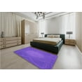 thumbnail image 4 of Ahgly Company Indoor Rectangle Patterned Lovely Purple Area Rugs, 4' x 6', 4 of 6