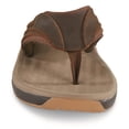 thumbnail image 3 of Frogg Toggs Mens Brown/Tan Boardwalk Waterpoof Leather Sandals, 3 of 6