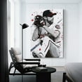 thumbnail image 3 of Max Scherzer 2 Wall Art Picture Painting Poster Canvas Print Posters Artworks Bedroom Living Room Decor 08x12inch(20x30cm), 3 of 6