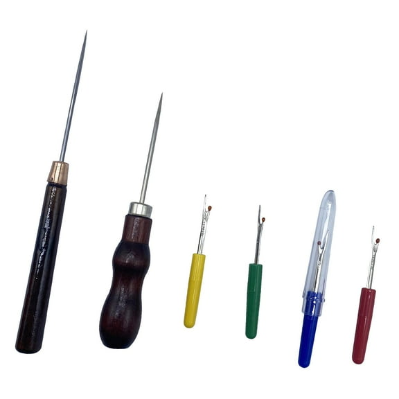 Abbraccia Seam Rippers for Sewing Stitch Rippers Awls Durable Thread Remover Tool Remove and Seams for Leather Craft Repairing