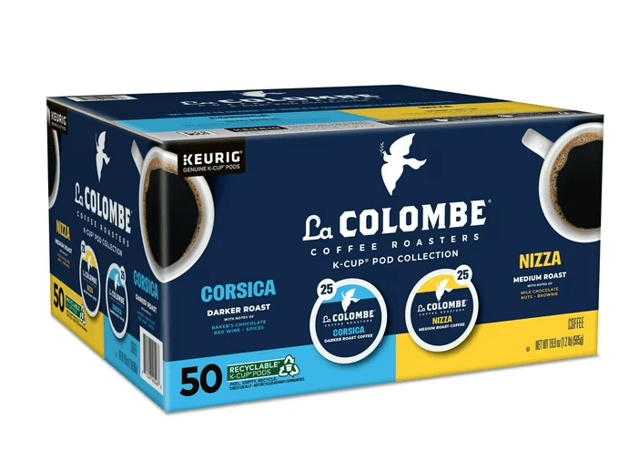 La Colombe Coffee Roasters Medium-Dark Roast Coffee Pods Variety Pack 50 ct