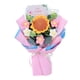 thumbnail image 1 of Ramo de flores de ganchillo terminado Flor de punto Margarita Regalo navideño Tejido a ganchillo Rosa, 1 of 9
