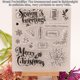 thumbnail image 3 of Matsuzay Christmas Festival TPR Transparent Seals Stamp Scrapbooking Album Supplies Ornamental Stamps Stationery Adorable Card Type3 NO3, 3 of 6