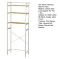 thumbnail image 3 of Aqzb Over The Washer and Dryer Storage Shelf, Laundry Room Drying Rack, 3-Tier Shelving Bathroom Space Saving Rack, 3 of 7
