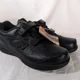 thumbnail image 5 of New Balance 577 Mens Size 10.5 2E Black Casual Shoes Sneakers Leather MW577VK, 5 of 6