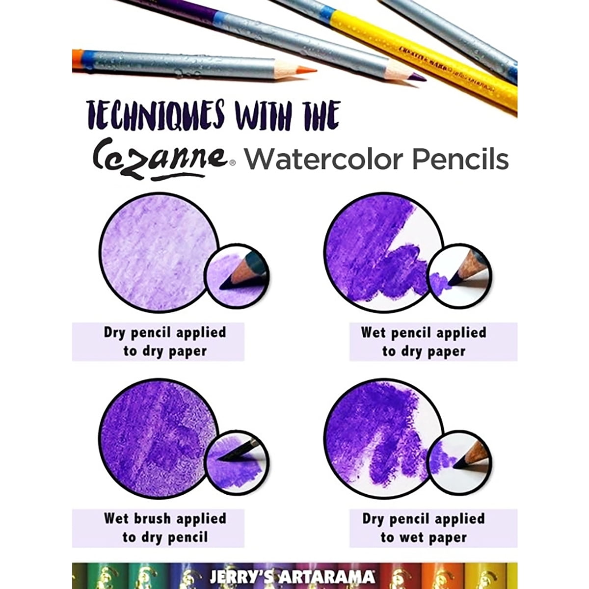 Jerry's Artarama Watercolor Paint Set with Sketchbook, 24 Pc Art Set - Ideal for Birthday Cards, Includes Watercolor Pencils & Postcards with Resealable Sleeves