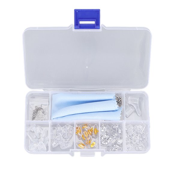 Eyeglass Nose Pads, Light Anti Slip Eye Glass Repairing Kit Comfortable Safe For Most Glasses