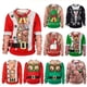 thumbnail image 2 of Nuevo listado Suéteres navideños con estilo unisex para hombres y mujeres, suéter navideño feo de Papá Noel, sudadera con cuello redondo retro sexy novedosa, 2 of 5