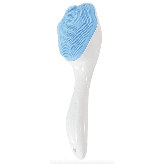 Exfoliating Facial Cleansing Brush, Blue