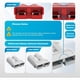 thumbnail image 4 of Conector Anderson, Conexión de Batería de 1/0 AWG con Tapa , Kit de Cableado para Cabrestante con Enchufe Anderson de 12 V A 36 V para Cable RV Rojo., 4 of 5