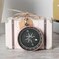 thumbnail image 6 of 20Pcs Wedding Gift Box,Party Favor Boxes ,Mini Suitcase Favor Box, Candy Boxes with Compass and Kraft Tags for Travel Wedding [Rose gold], 6 of 9