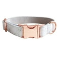 thumbnail image 1 of Double Dog Leash, Rose Gold Fastener, 1 of 5
