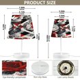 thumbnail image 3 of YAZAOO Table Lamp Creative Red Rose Reverie Pattern Simple Pattern Night Light, 3 of 8