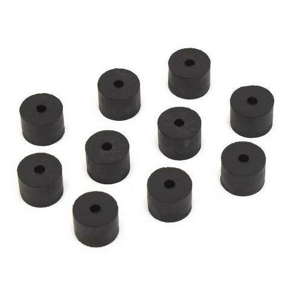 Boat Rubber Spacers | 3/4 x 1/2 Inch Black Rubber (Set of 10)
