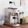 thumbnail image 2 of Cafetera NUPANT, 12 tazas, 1,8 L, con 2 garrafas de vidrio de acero inoxidable, 2 of 6