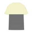 thumbnail image 4 of PEZHADA Plus Size Femmes Shorts Plus Size Tops pour Femmes V-Cou Blouse Décontractée Été Blouse à Manches Courtes Plus Size Femmes Blouses, 4 of 7