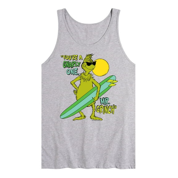 The Grinch - You're A Gnarly One Mr - Men's Jersey Tank Top