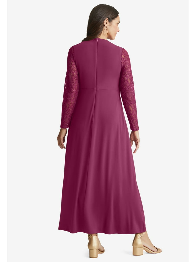 Jessica London Women's Plus Size Lace Sweetheart Dress - Walmart.com Jessica London Women's Plus Size Lace Sweetheart Dress - Walmart.com