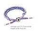 thumbnail image 2 of Deporte Moda 2022 Pulseras de fútbol Cadenas de mano ajustables Regalo de recuerdo (Inglaterra) Tmvgtek Para Estrenar, 2 of 2
