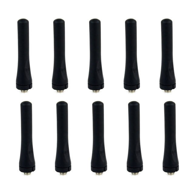 10X Caliente! -18 Antena Corta Y Suave SMA-F 400-470 MHz UHF para UV5R 888S