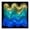 1pcs, variant on Blue Vision Coral Ocean Dive Sticker