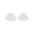 thumbnail image 2 of BemeyourBBs Toddler Baby Boys Button Down Up Shirt Kids Dress Shirts Cotton Solid Spring Fall Winter Clothes Casual Long Sleeve Shirt With Chest Pockets, 2 of 9