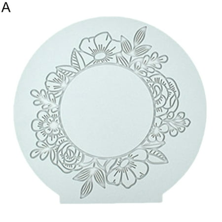 

MEIDELI Pastry Mold DIY Reused Useful Round Wreath Lace Cushion Baking Mold