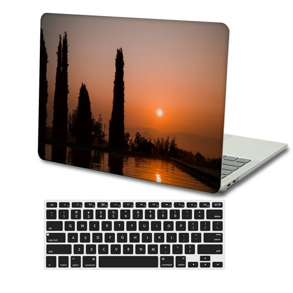 KSK KAISHEK Hard Shell Compatible with MacBook Pro 14" 2021 - 2023 A2779 M2/A2442 M1 + Black Keyboard Cover, Red series 0170