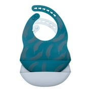 2PCS Silicone Baby Bib Waterproof Burp Cloth Cartoon Printing Bibs Newborn Adjustable Feeding Soft Bib Aprons Baby Accessories 06