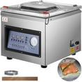 thumbnail image 1 of VEVOR Chamber Vacuum Sealer, DZ-260C 6 m³/h Pump Rate, Excellent Sealing Effect with Automatic Control, 320W Professional Foods Packaging Machine Used for Fresh Meats, Fruit, and Sauces, 1 of 9