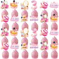 thumbnail image 1 of Cupcake Toppers Hokinaa Little Miss Threenager para su tercer cumpleaños, 1 of 8