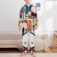 thumbnail image 2 of Pochacco Hooded Union Suit Pajama Soft Comfy PJs Sleepwear, 2 of 7