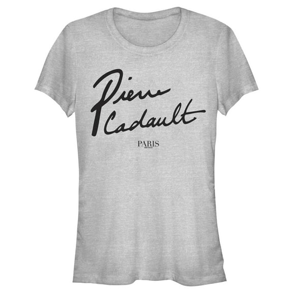 Junior's Emily in Paris Pierre Cadault  Graphic Tee Athletic Heather Medium