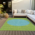 thumbnail image 6 of Addison Rugs Chantille Indoor/Outdoor Transitional Stripes Lime Washable Rectangle Rug, 9' x 12', 6 of 6