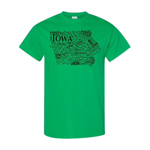 Inktastic Iowa State Word Salad T-Shirt