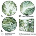 thumbnail image 3 of Designart "Palm Trees By The Beach III" Palms & Palm Trees Floater Framed Canvas Art Print, 3 of 5