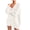 White, variant on Lovskoo Cardigan Sweaters for Women Open Front Trendy Solid Color Long Sleeve Shirts Oversized Winter Outerwear Tops Khaki