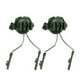 thumbnail image 5 of Sidaley Adaptador de riel para auriculares de casco, cascos de caza, soporte giratorio de 360 ​​grados para auriculares, equipo para Verde 2piezas, 5 of 6