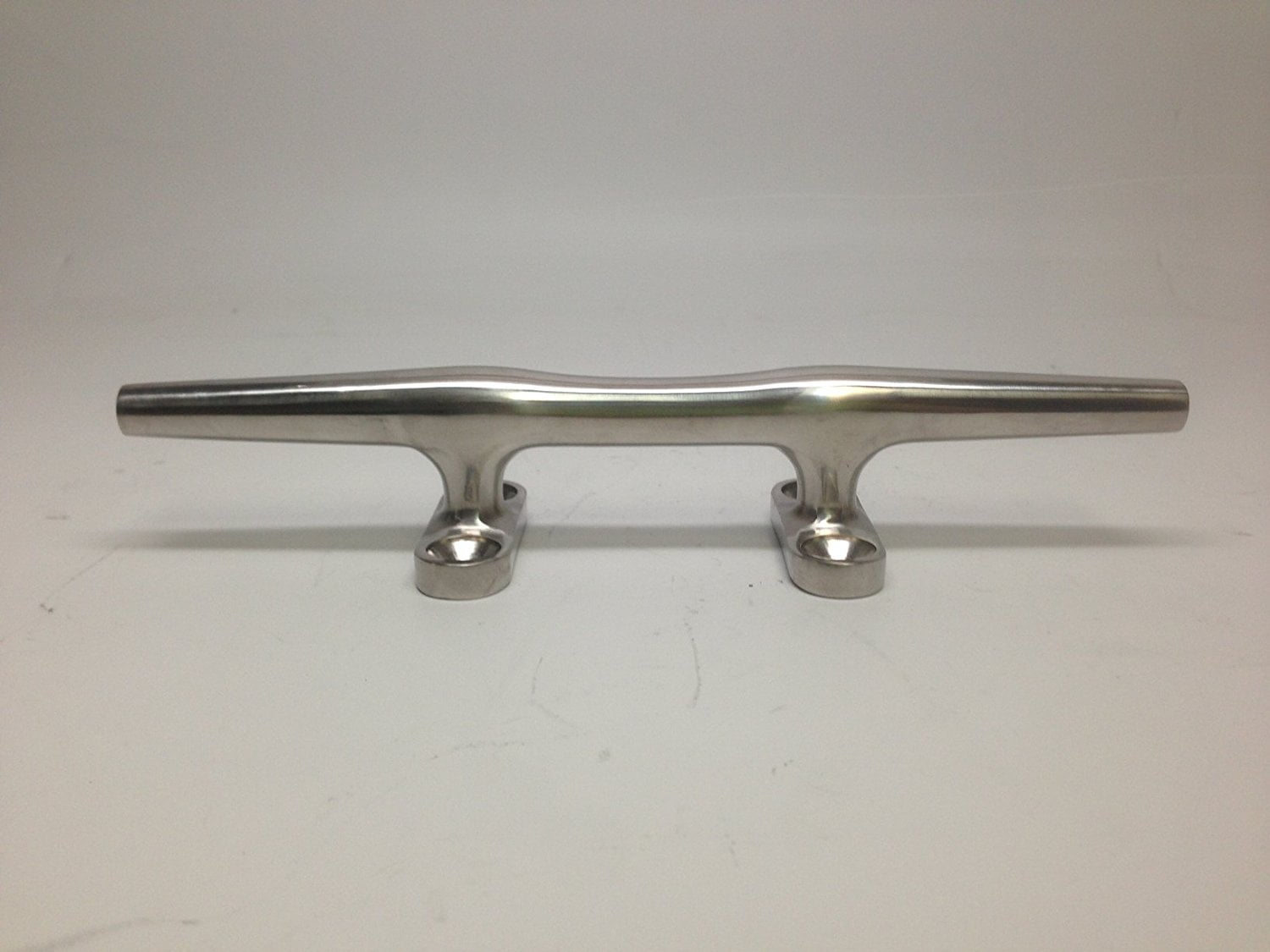 MARINE BOAT STAINLESS STEEL 8 INCH BOAT HERRESHOFF HOLLOW BASE CLEAT